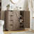 Farmhouse Storage Cabinet With Sliding Barn Doors-1467372122