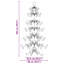  Metal Christmas Tree with Stand Powder-coated steel-568260293-568260290