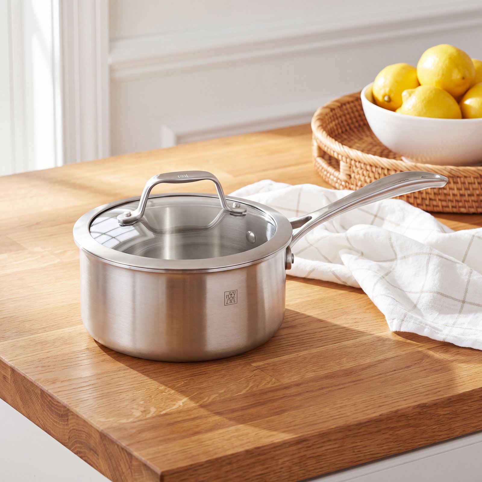 ZWILLING Spirit 3-Ply Stainless Steel Saucepan, 1 qt.
