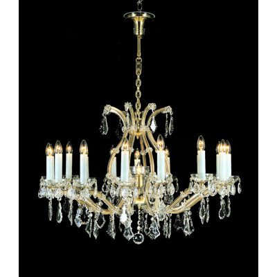 Weatherford 17 - Light Candle Style Chandelier