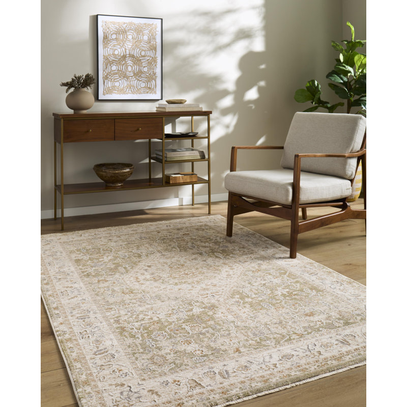 Brynner Machine Woven Rug, Rectangle 6'7" x 9'6"