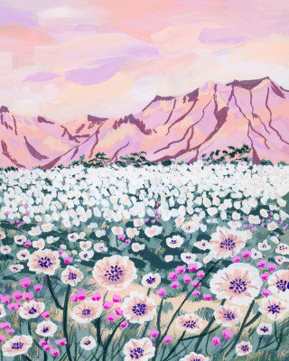 Wrapped Canvas Print, 81.28 cm H x 121.92 cm W
