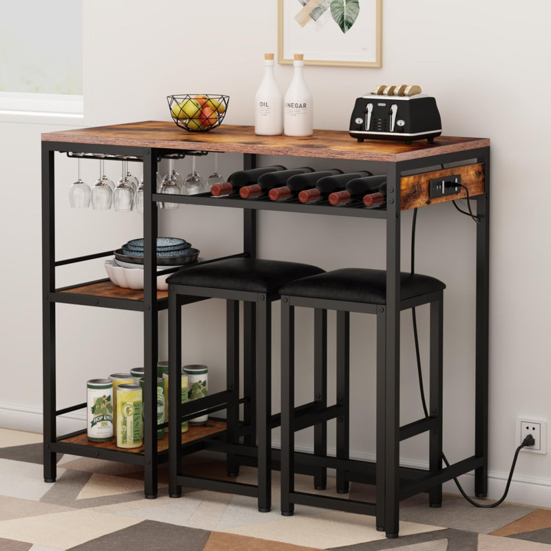 Aleks 19.69'' Bar Cabinet