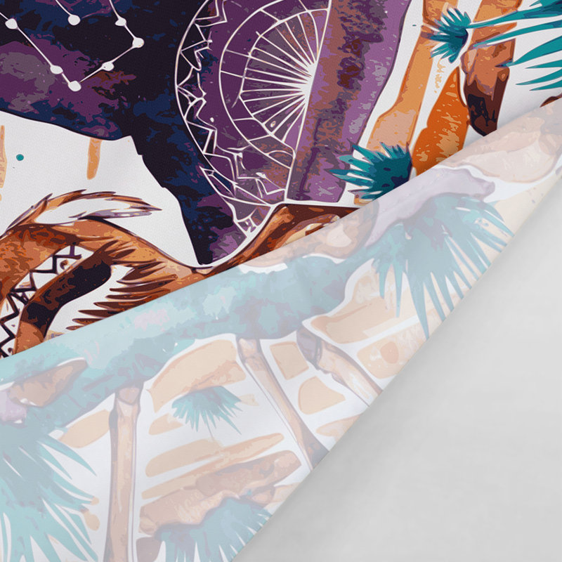 Tapisserie murale Southwestern Animals Deer 19, 88 po x 104 po