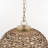 Carnlea 1 - Light Gold Single Pendant