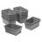 ECR4Kids Scoop Front Storage Bin, Multipurpose Organization, 15-Piece-100481306