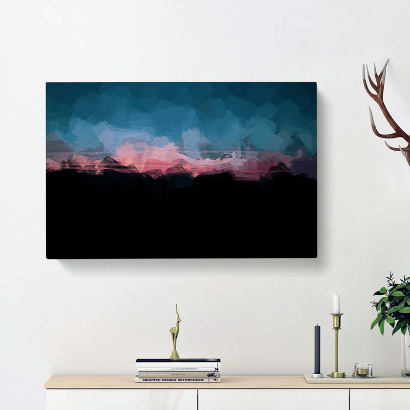 The Lake District In Abstract - Wrapped Canvas, 50cm H x 76cm W x 3cm D