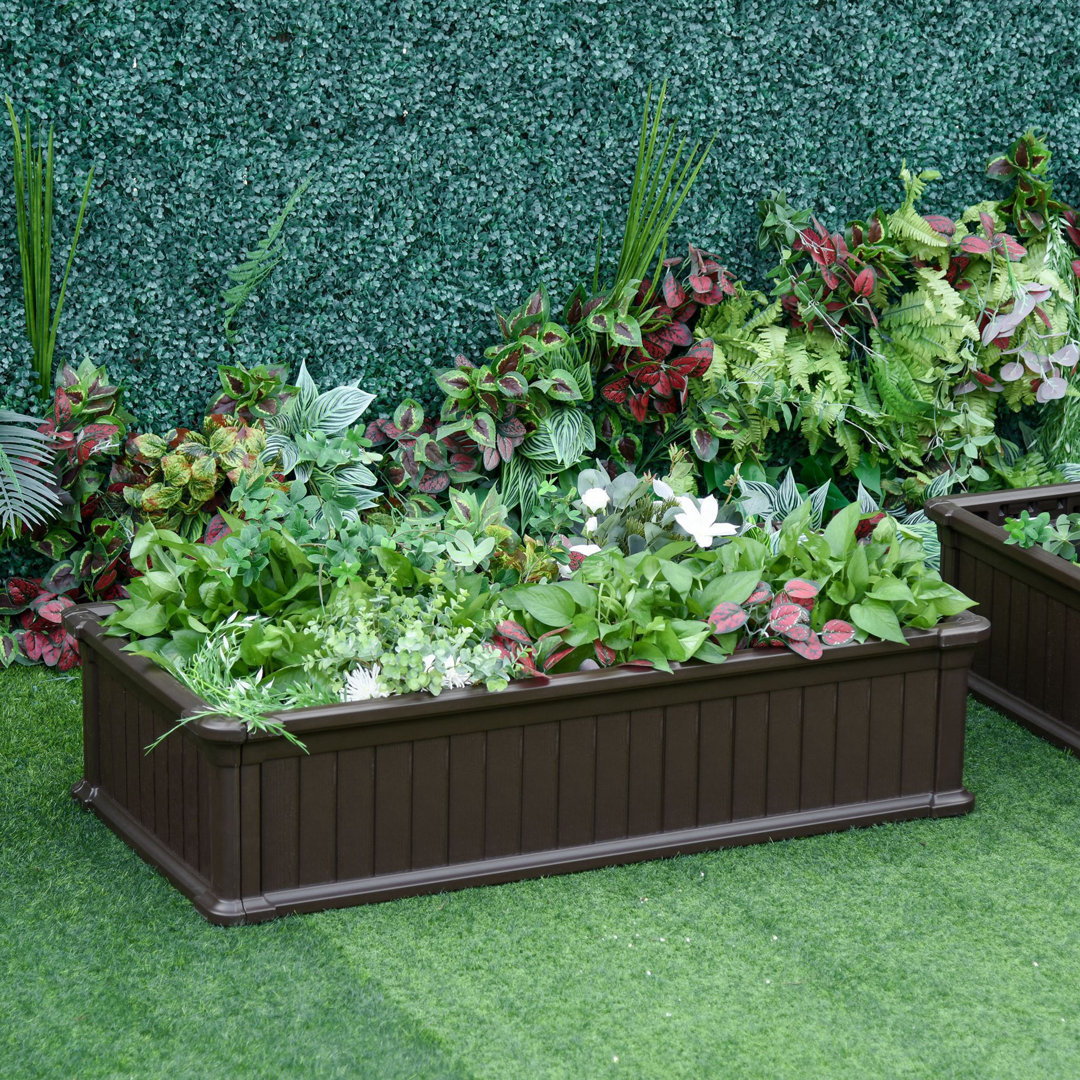 Evagene Plastic Planter Box Red Barrel Studio® 