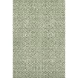 Premium Machine Washable Prisco Green Rug