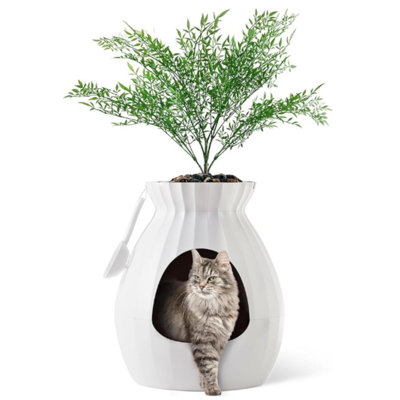 Plant Litter Box Furniture Smart Odour Removal Sterilization