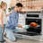 Empava 30" 5 cu. ft. Electric Single Oven Black and Silver Self Cleaning