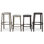Marbelle - Alfie Marble Counter Stool - Toronto Sand/Antique Nickel Finish