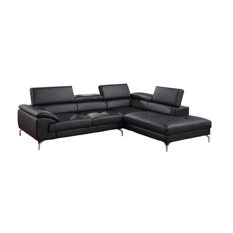 Canapé modulaire moderne 2 pièces Setfurniture, Blanc