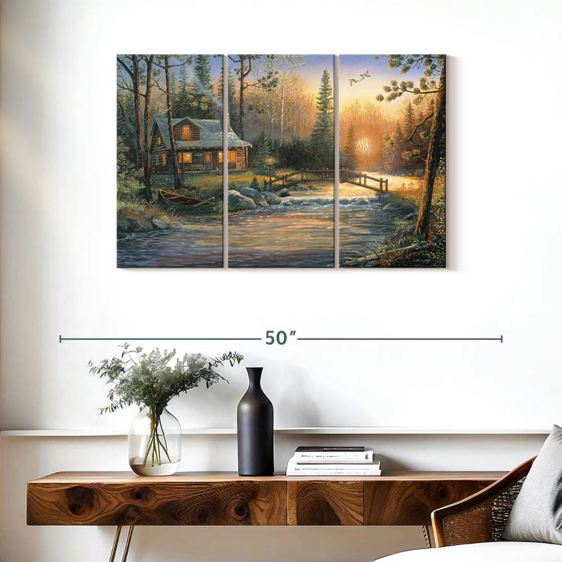 Lilie Mystic Hour, 24" H x 38" W