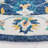 Rosalna Oriental Handmade Tufted Wool Blue/Ivory/Yellow Area Rug-2045403060