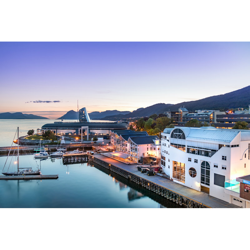 The Port Of Molde by RUBEN RAMOS - Wrapped Canvas Print, 20cm H x 30cm W