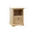 21 inch One Drawer File Cabinet, No Assembly Required, Natural Finish