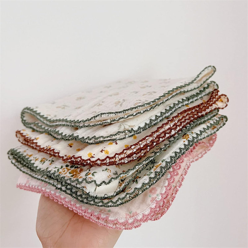 Chiffons de nettoyage très absorbants à motif floral