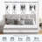 Hybrid Mattress, Individually Pocketed Innerspring, Medium Firm-1296496996-1296496999