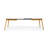 Golbahar Extendable Solid Wood Base Dining Table-26128411