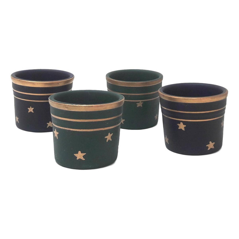 Ensemble de votive en céramique
