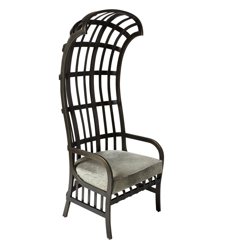 Cascade Chair w/Grey Hair-on-Hide