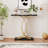 Accent Table Console Table, Gold Intertwined Metal Legs Luxury High-End Entryway Furniture