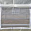 Lysar Polytunnel Greenhouse With Steel Frame And Roll-Up Windows
