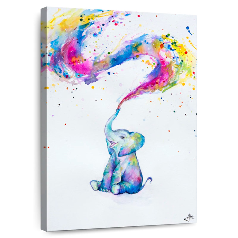 Ashelle Elephant Spring, 12" H x 8" W