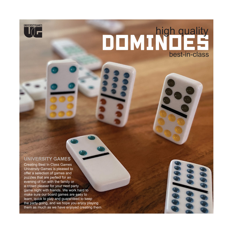 Double 15 dominos