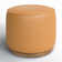 Sinclair Round Leather Ottoman
