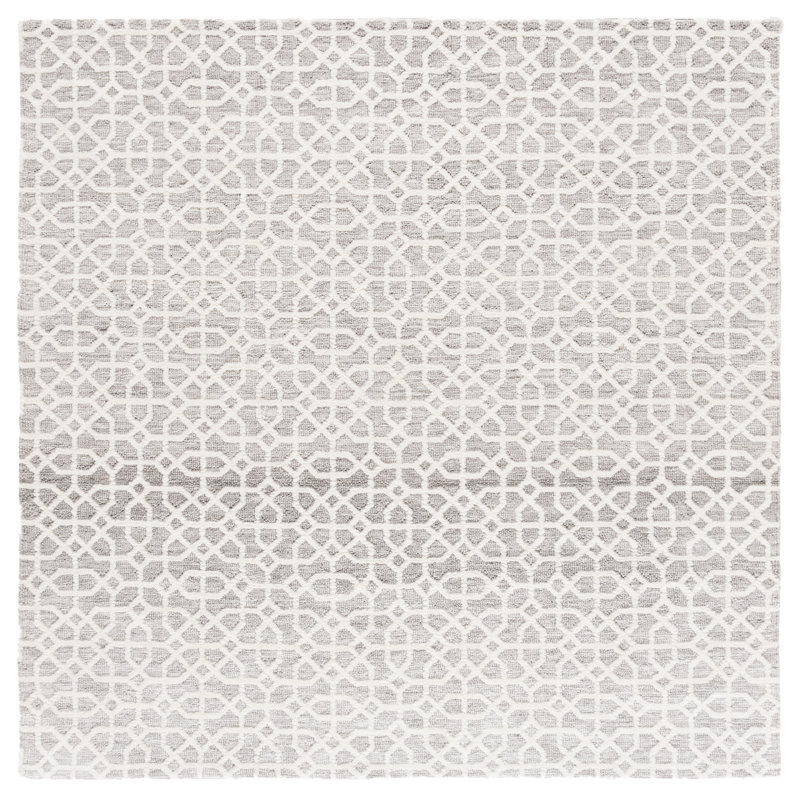 Audrey Performance Geometric Rug, Square 6'