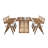 Mid-Century Modern Oversize Waves Dining Table-2018677552