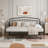 Daybed with Trundle in Black