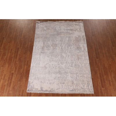 Handmade Abstract Modern Area Rug 7x10