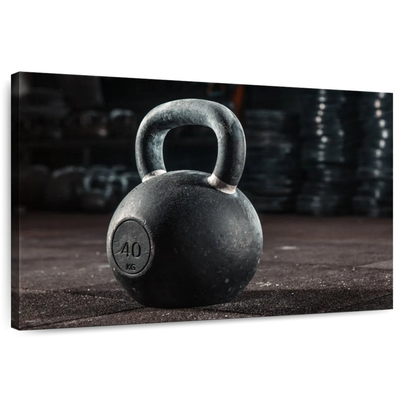Sireci Heavy Gym Kettlebell, 16" H x 24" W