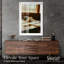 «Morning Planing Shadowbox Print», reproduction de photo par Notoriart, cadre blanc, 30 x 45-1156668139-1156668143