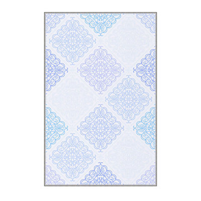 Elegant 3D Printed Area Rug, 4.6 x 7.2 ft | 100% Polyester, 0.31 in Pile Height, Antibacterial | Non-Slip PVC Felt Dot Underside, Machine Washable, Perfect for Living Room or Bedroom, Durable & Stylish Design