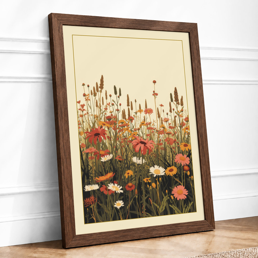 Wildflower Meadow Botanical - Framed Print
