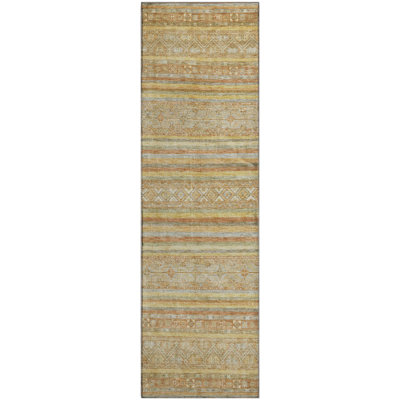 Premium Machine Washable Baford AMF1653 Stripes Rug