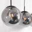 Beaulah 3 - Light Black Sphere Pendant