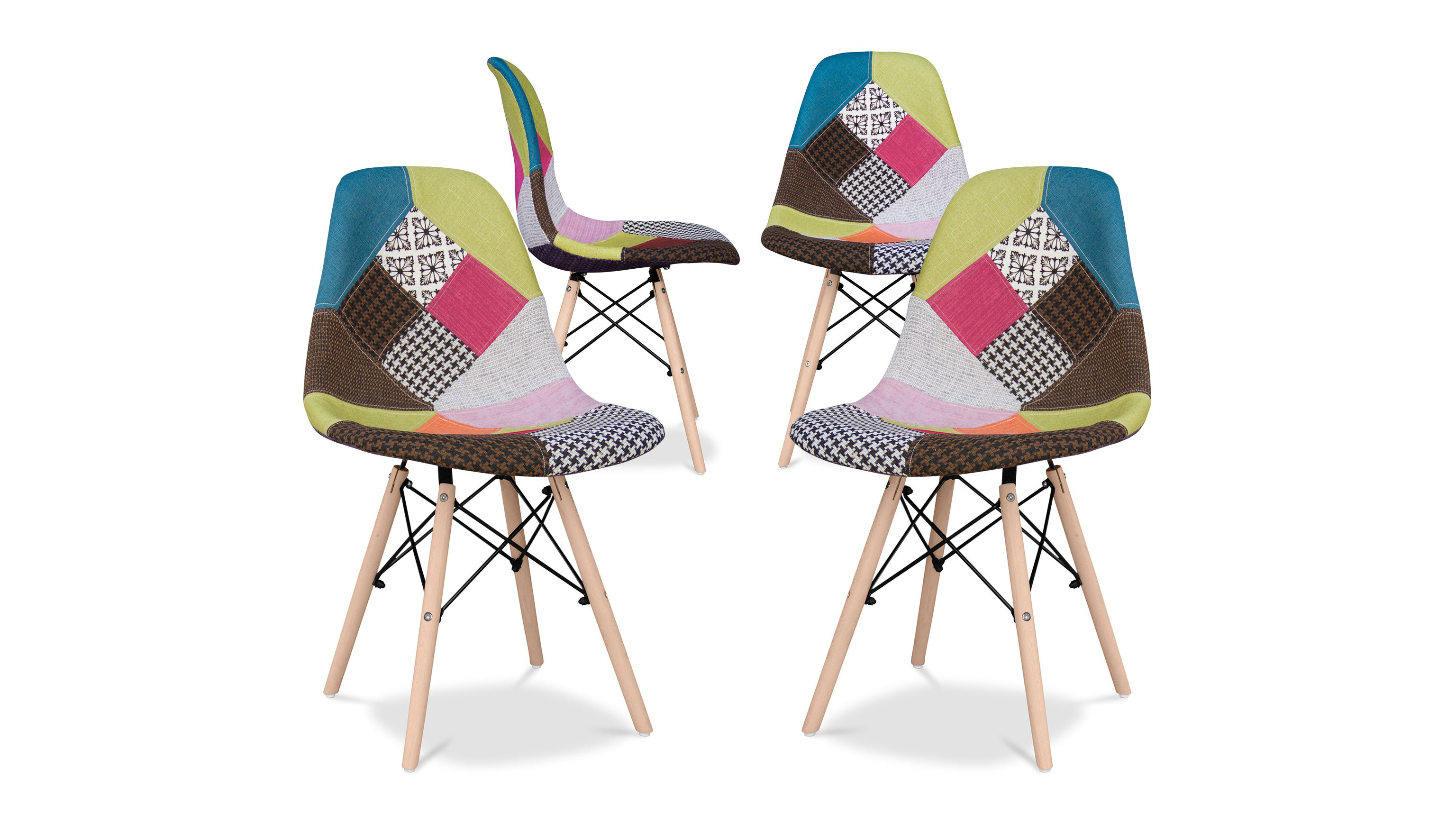 Modholic Pyramid Dining Chair (Pack Of 4) | Wayfair