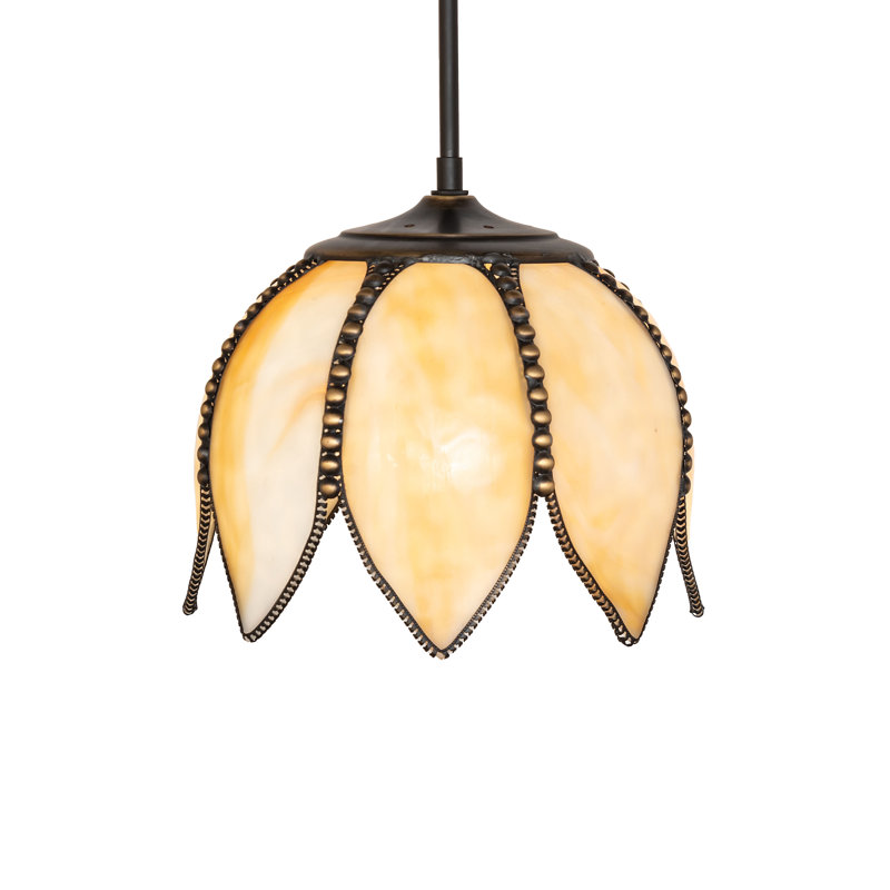 10" Wide Tulip Pendant