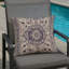 Coussin décoratif intérieur / extérieur gris Modern Modern-114464932-114465053