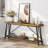 Extra Long Industrial Sofa Table, Perfect For Hallway And Living Room Decor With Ample Display Space