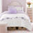 4-Piece Twin/Twin XL Comforter Set,Purple