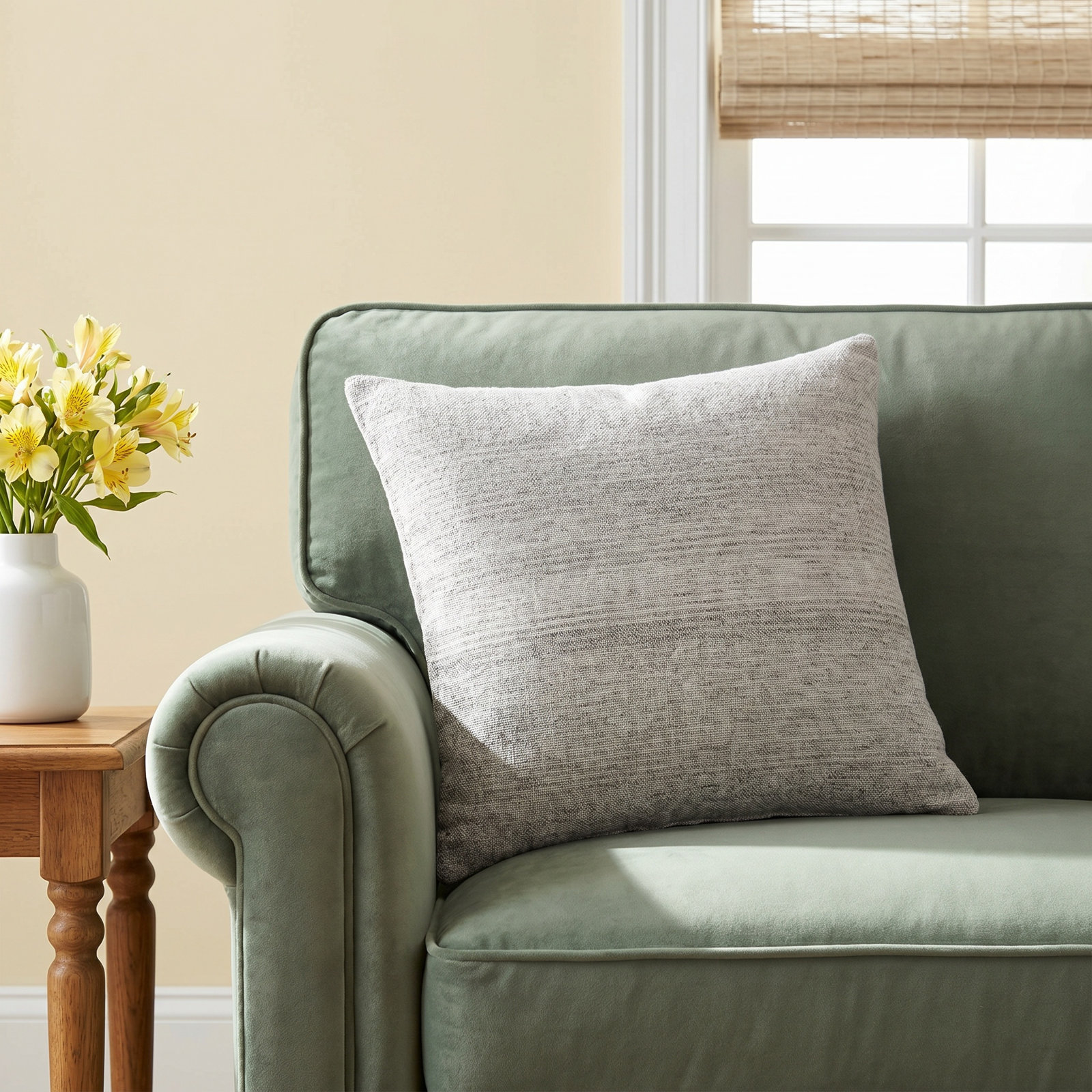 Rylie Pillow Cover, 22" x 22", Down