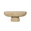 Table basse ovale 36 x 24 x 15 po