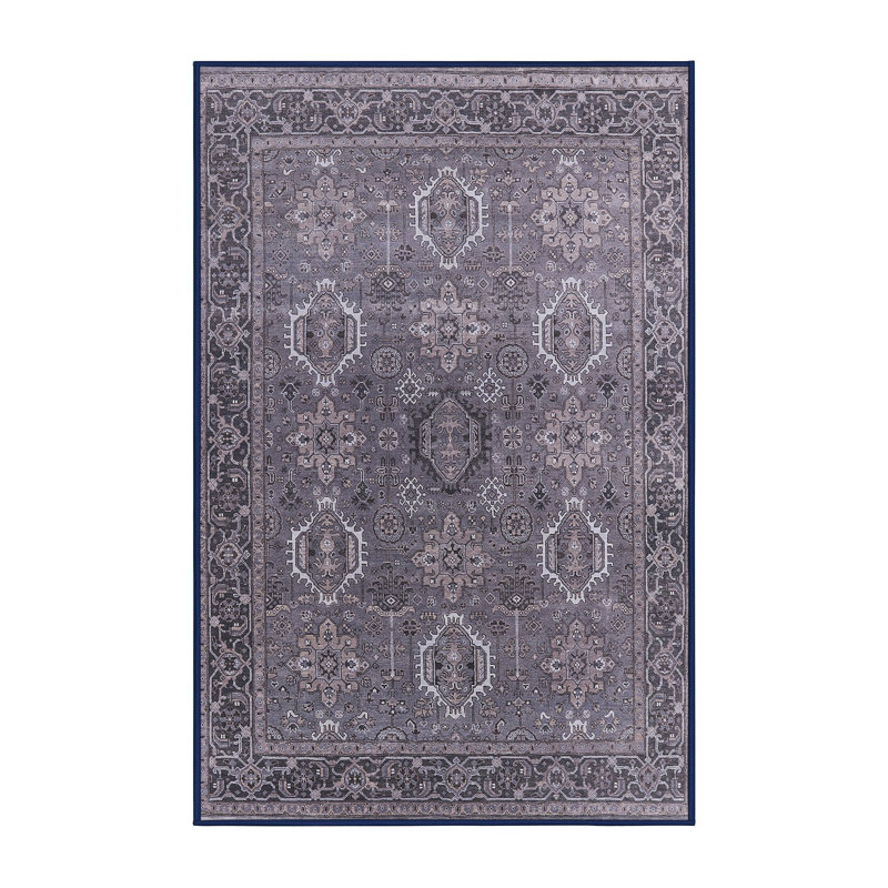 Tapis oriental gris Arakadz, Rectangle 5 pi x 8 pi