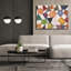  «Tilt Shift 3» par Cheryl Warrick, art mural sur toile, 54 po x 40 po